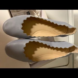 Chloe flats 7.5 cloud blue